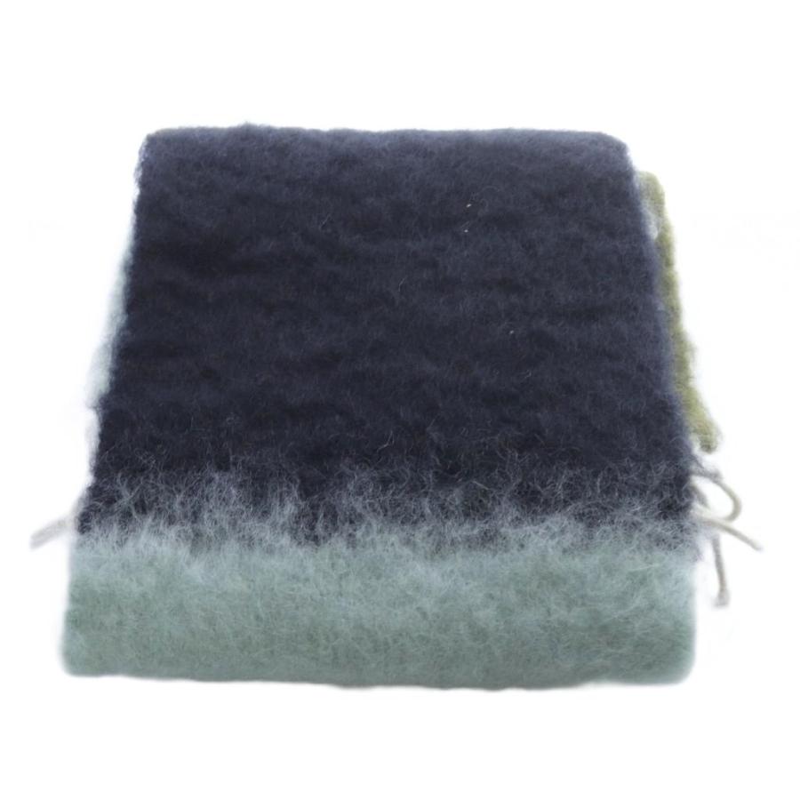 ロエベLOEWE アナグラム　モヘアウールストール LOEWE（ロエベ） アナグラム モヘアウールマフラー ストール フリンジ