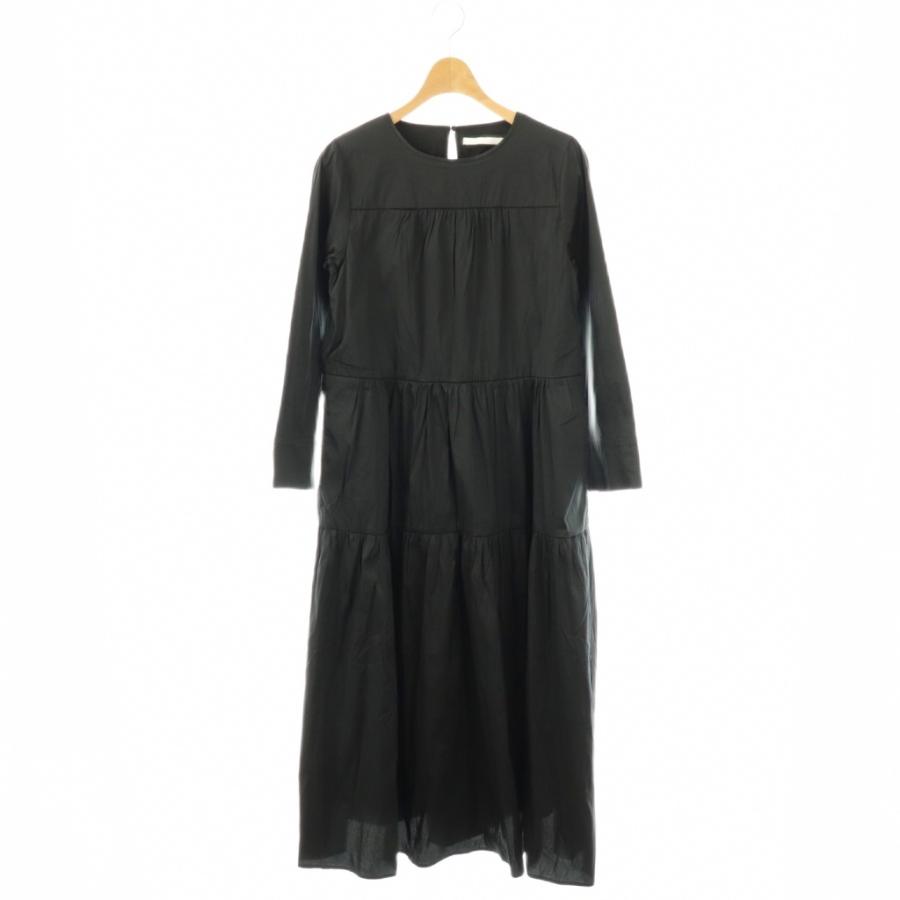 ヌキテパ NE QUITTEZ PAS! 24AW Poly Dupion Solid Tiered Dress