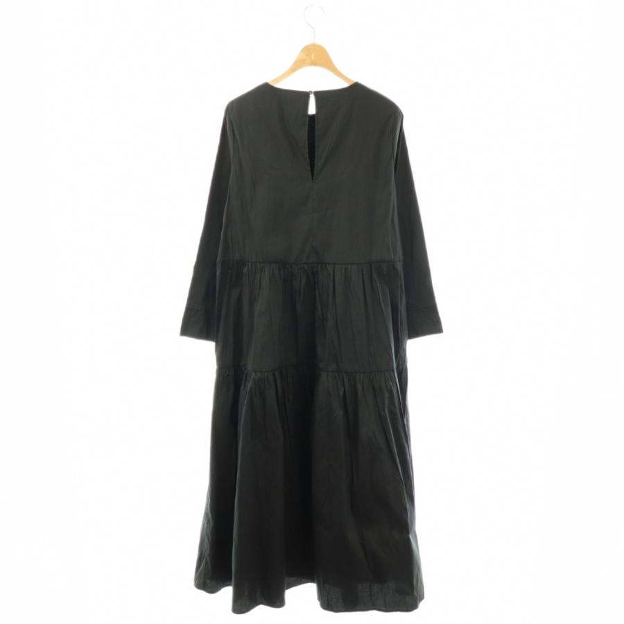 ヌキテパ NE QUITTEZ PAS! 24AW Poly Dupion Solid Tiered Dress