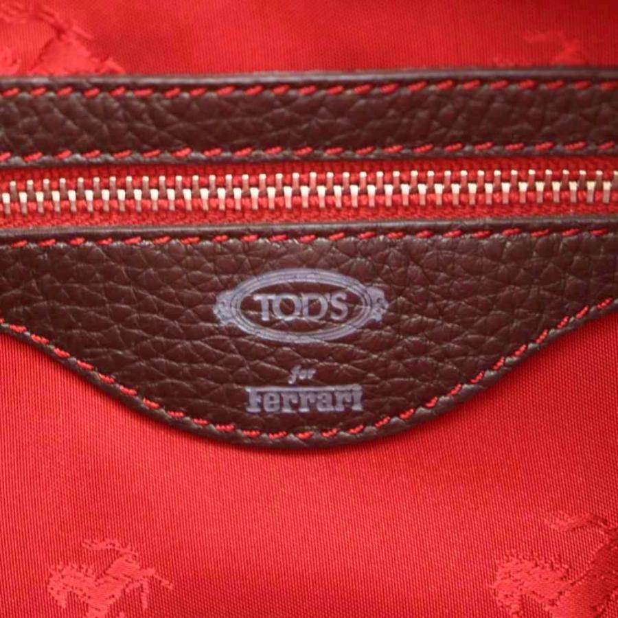 トッズ TOD'S For Ferrari フェラーリ ワンショルダーバッグ