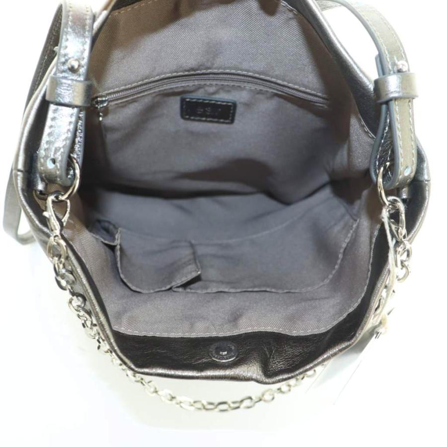 未使用品 イアパピヨネ ear PAPILLONNER 牛革 エンボス 2WAY
