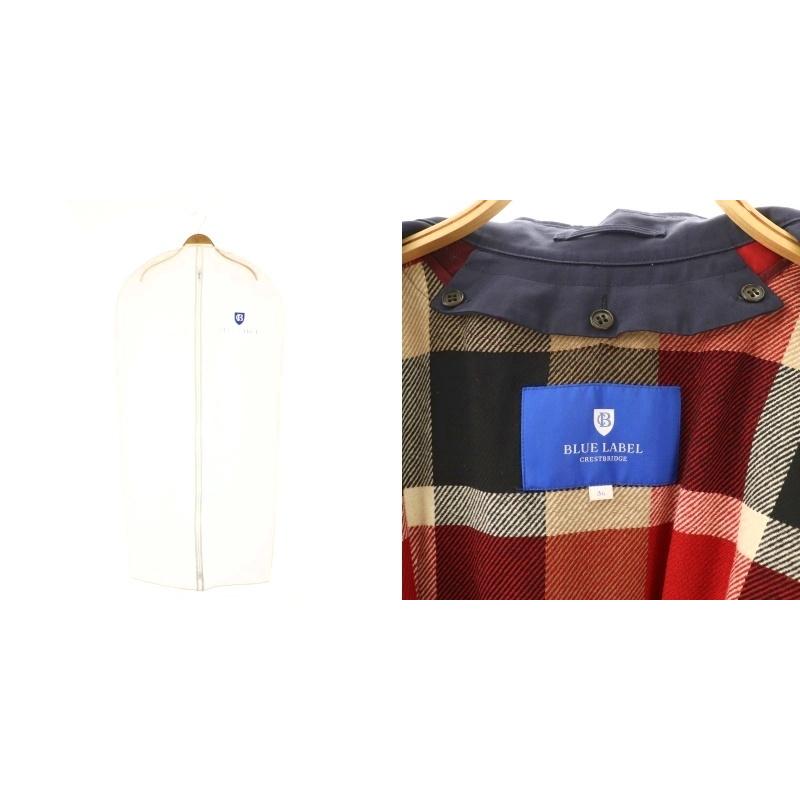 【美品】ブルーレーベルクレストブリッジ トレンチコート ベルト完備 ライナー付 ブルーレーベルクレストブリッジ BLUE LABEL CRESTBRIDGE