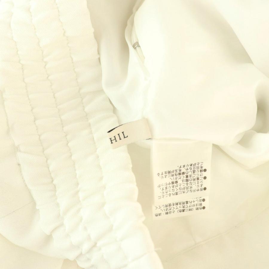 ル フィル LE PHIL 25SS 2WAYツイルワイドパンツ タック 1 白 /CX □OS