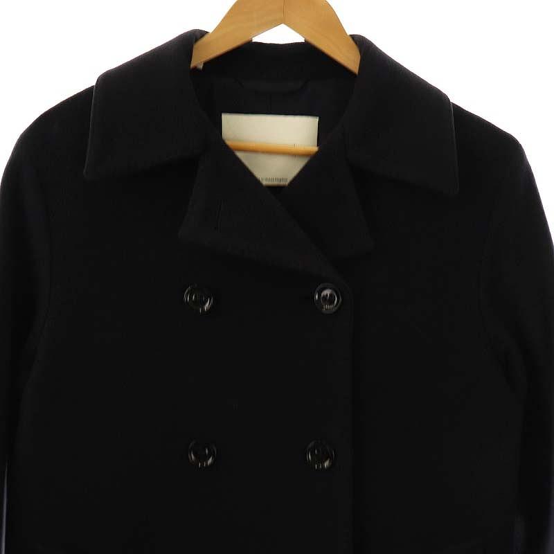 マッキントッシュ MACKINTOSH ウール Pコート アウター 総裏地 8 紺 DU