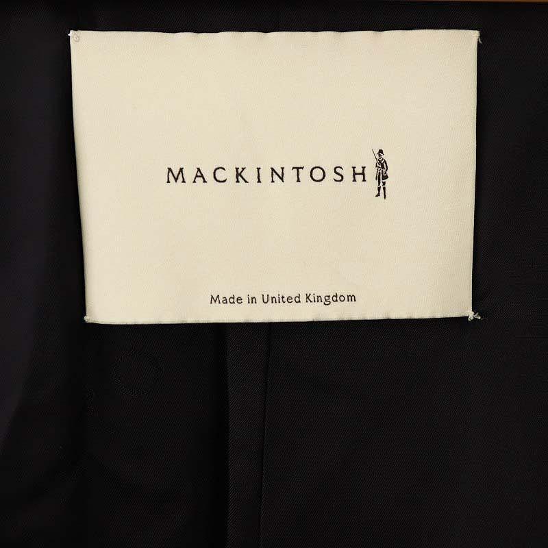 マッキントッシュ MACKINTOSH ウール Pコート アウター 総裏地 8 紺 DU