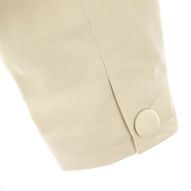 グレースクラス GRACE Class 25SS ラムレザーPコート シープスキン 36