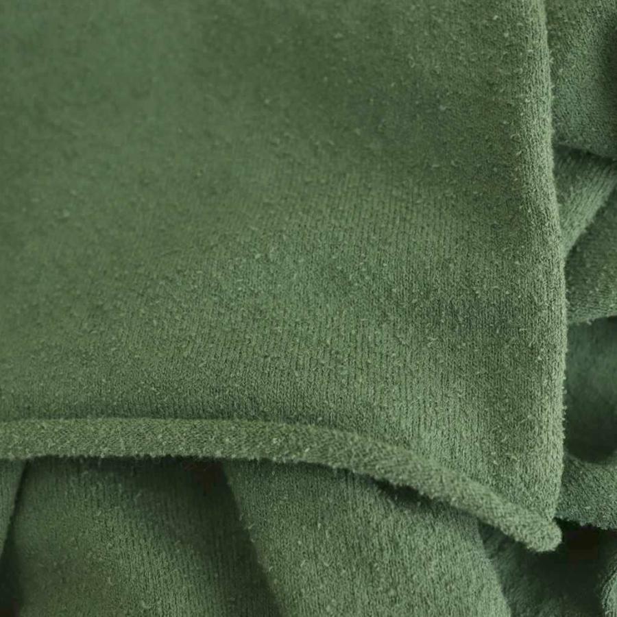 オーラリー AURALEE ハイゲージコットンパイルニットパンツ イージー 0  