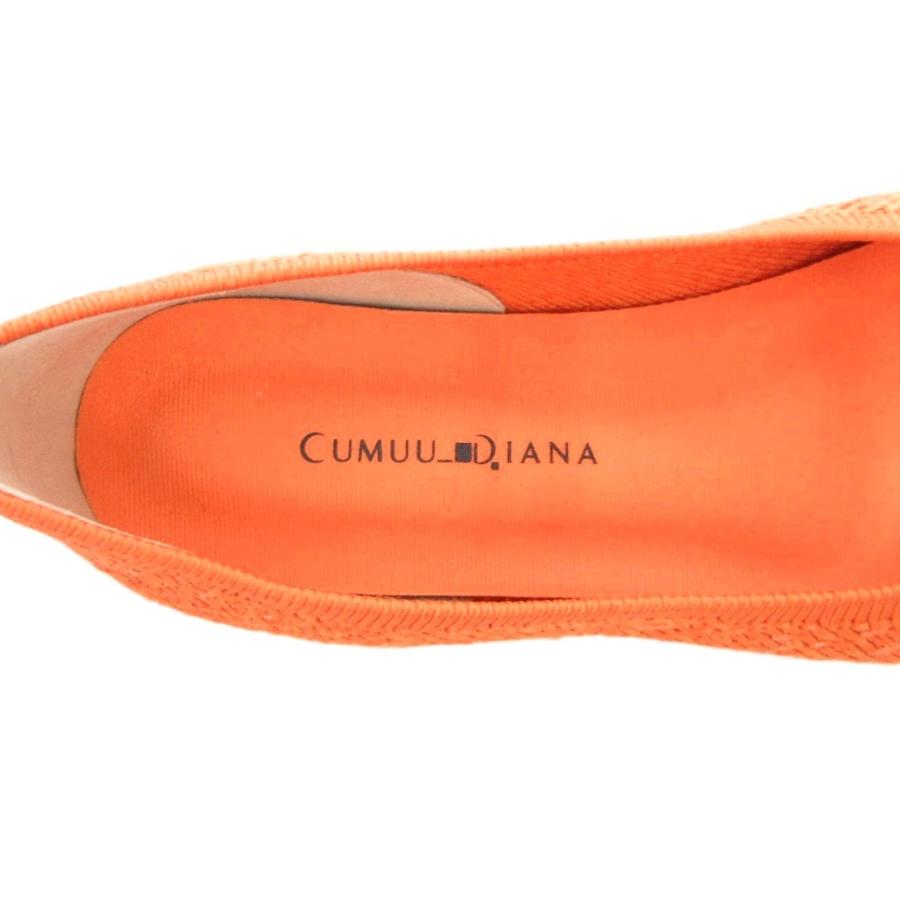 DIANA（ダイアナ） クムウ Cumuu ハートビジューパンプス フラット