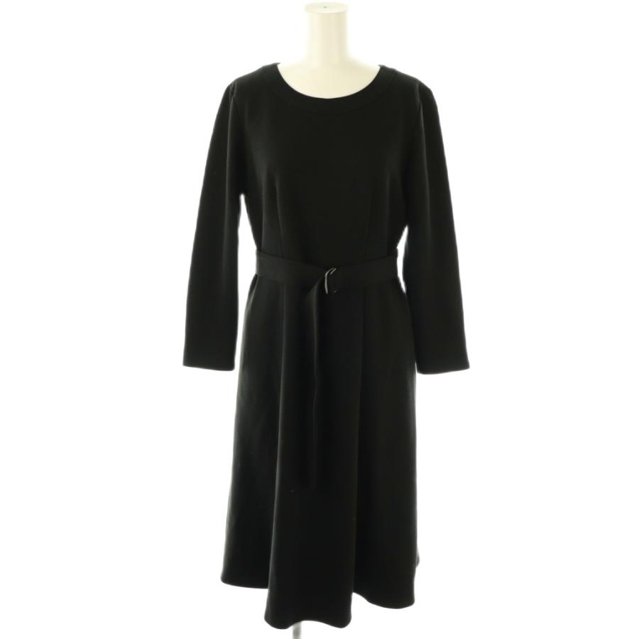 クードシャンス CdeC COUP DE CHANCE ウール タックワンピース 膝丈 38