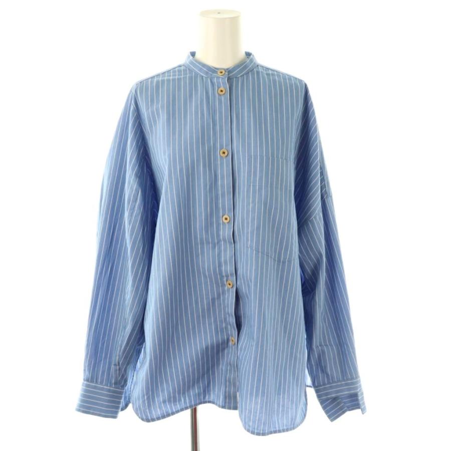 ナゴンスタンス nagonstans 24SS stripe asymmetry-sleeves all-round