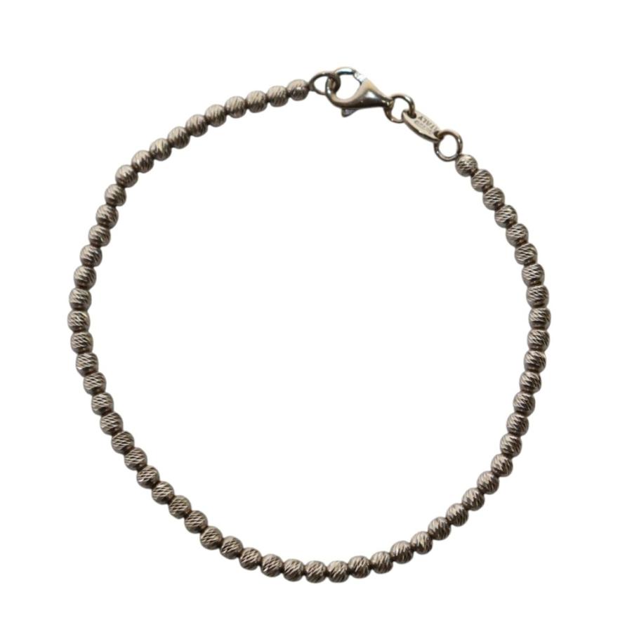 キャロリーナブッチ Carolina Bucci ブレスレット K18 WG 3.48g /AQ 