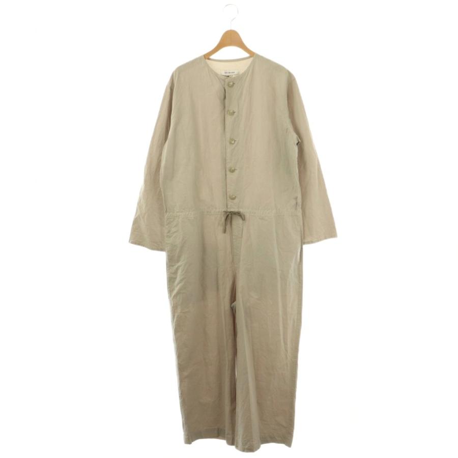 【中古】ヴェリテクール Veritecoeur デイリーオールインワン 長袖 コットン F ライトグレー VC-2583 ヴェリテクール Veritecoeur デイリーオールインワン 長袖 コットン F