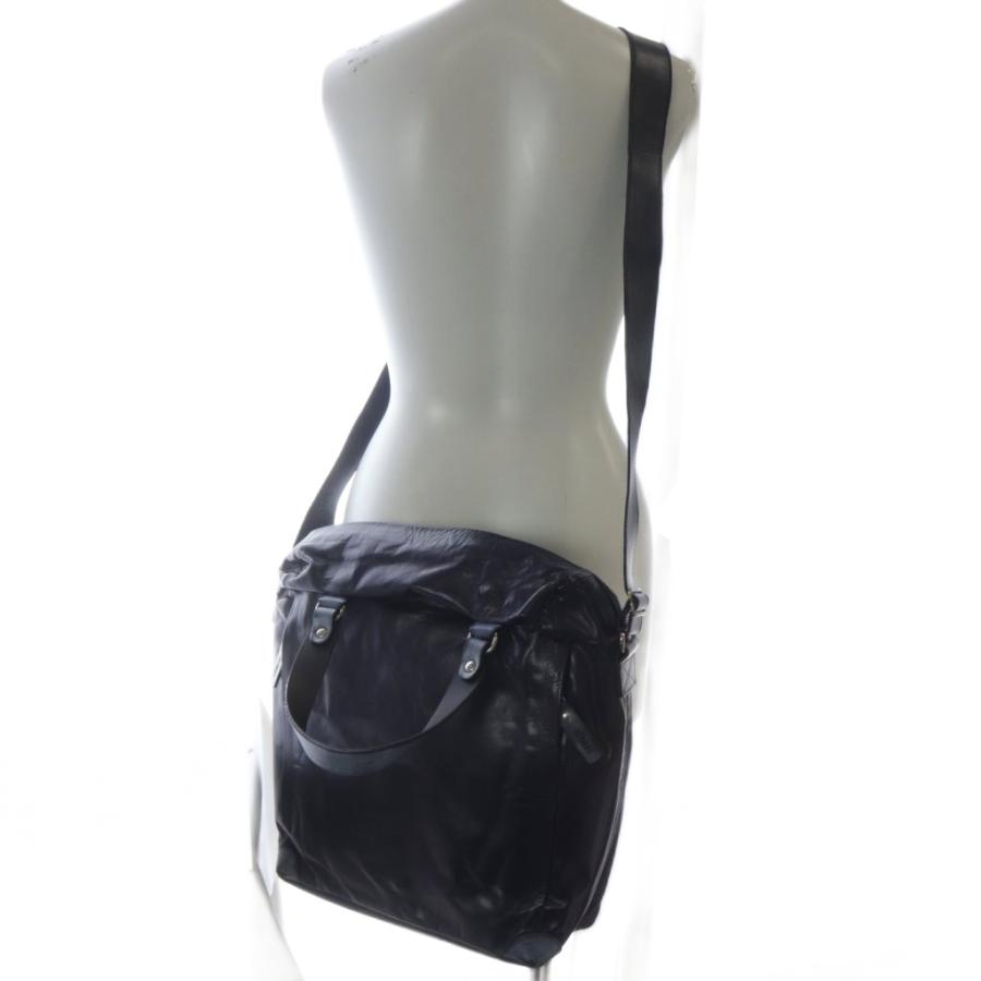 【良品✨】エムゼロエイトファイブワン 2way ショルダーバッグ レザー 黒 良品✨】エムゼロエイトファイブワン 2way ショルダーバッグ