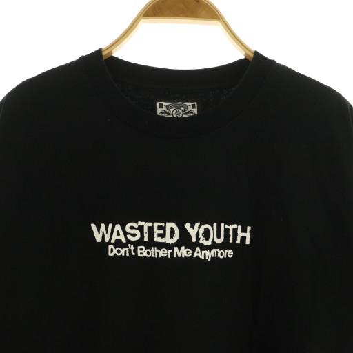 ウェイステッドユース Wasted youth プリント Tシャツ 半袖 クルー