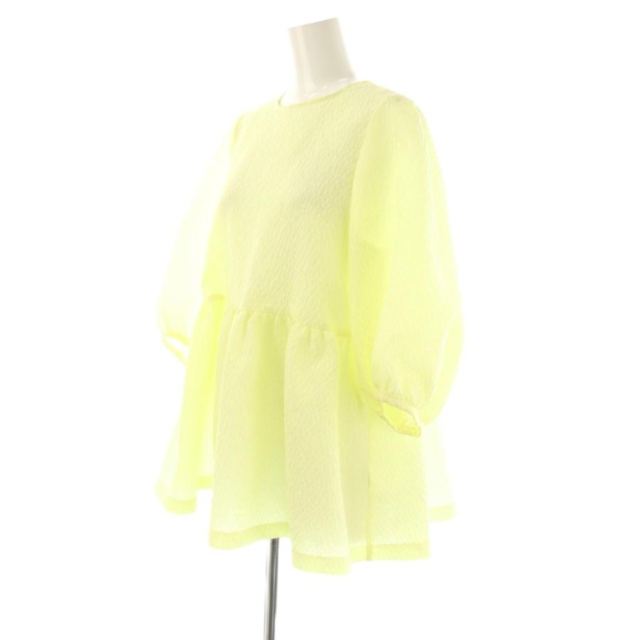 ユナイテッドアローズ　2,4万円　エアリージャカードペプラムブラウス　ホワイト. UNITED ARROWS（ユナイテッドアローズ） UNITED ARROWS AIRY ジャ
