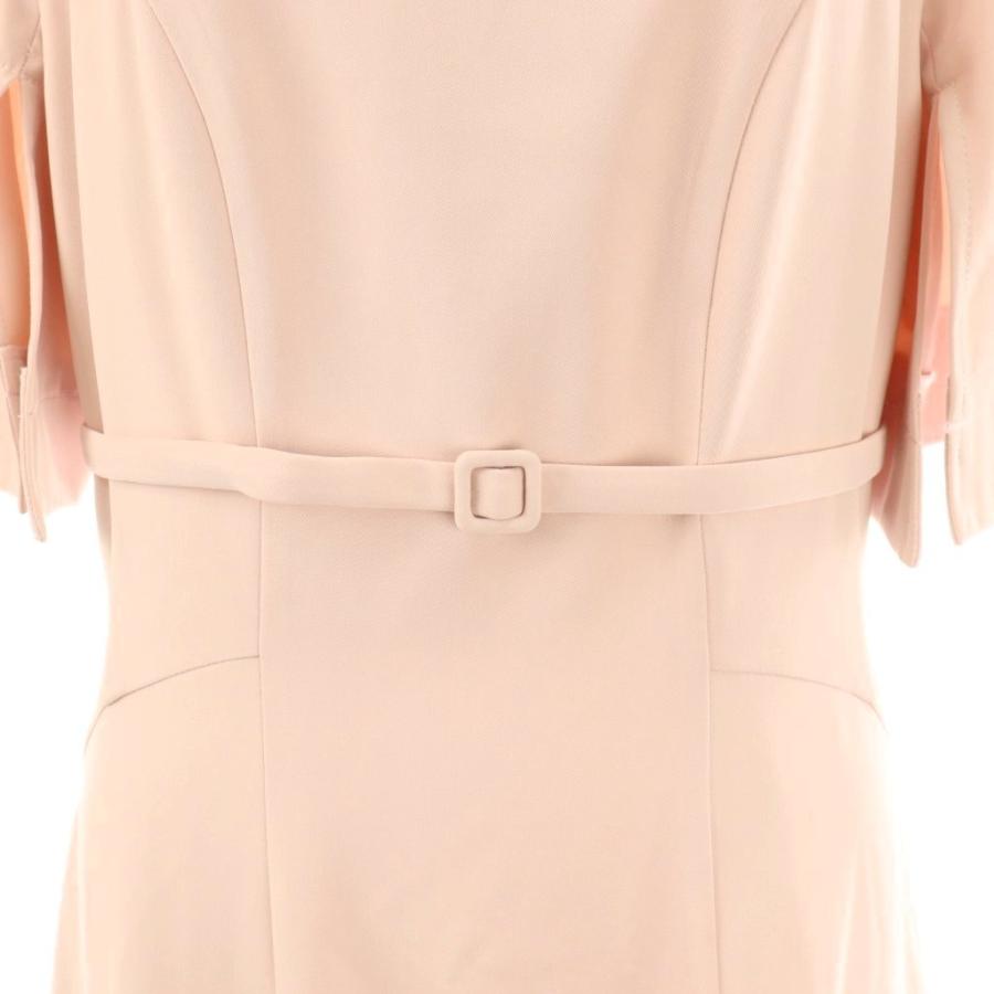 ワンピース herlipto Adelaide Slit Belted Dress ecru No longer available] Adelaide Slit Sleeve Belted Dress