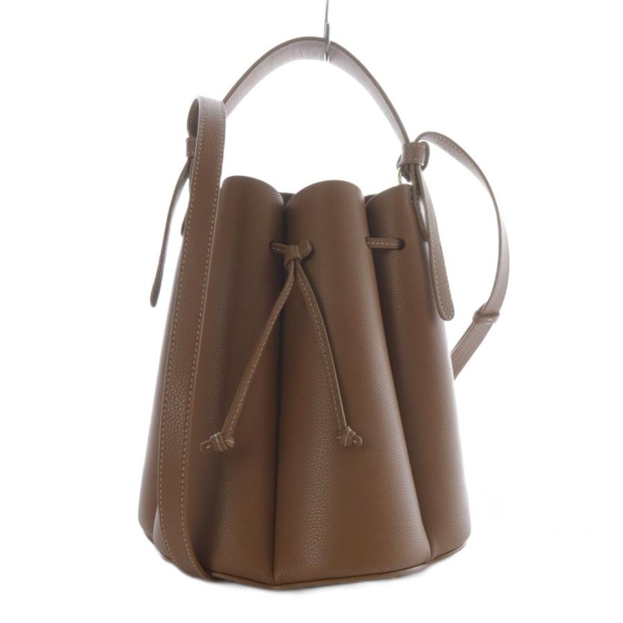 ポレーヌ POLENE Numero Huit バケツ型バッグ プリーツ加工