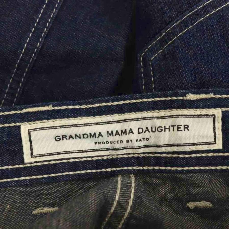 グランマママドーター GRANDMA MAMA DAUGHTER デニムパンツ テーパード