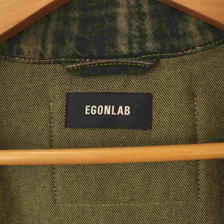 エゴンラボ 25SS EG RAW EDGES DENIM JACKET デニムジャケット Gジャン
