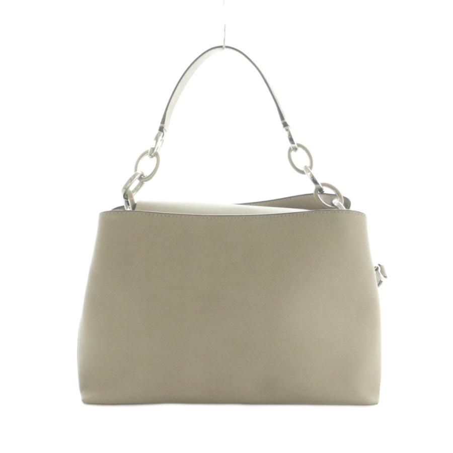 マイケルコース グレーレザー シルバーチェーン2wayショルダーバッグ マイケルコース MICHAEL KORS 2way ハンドバッグ ショルダーバッグ