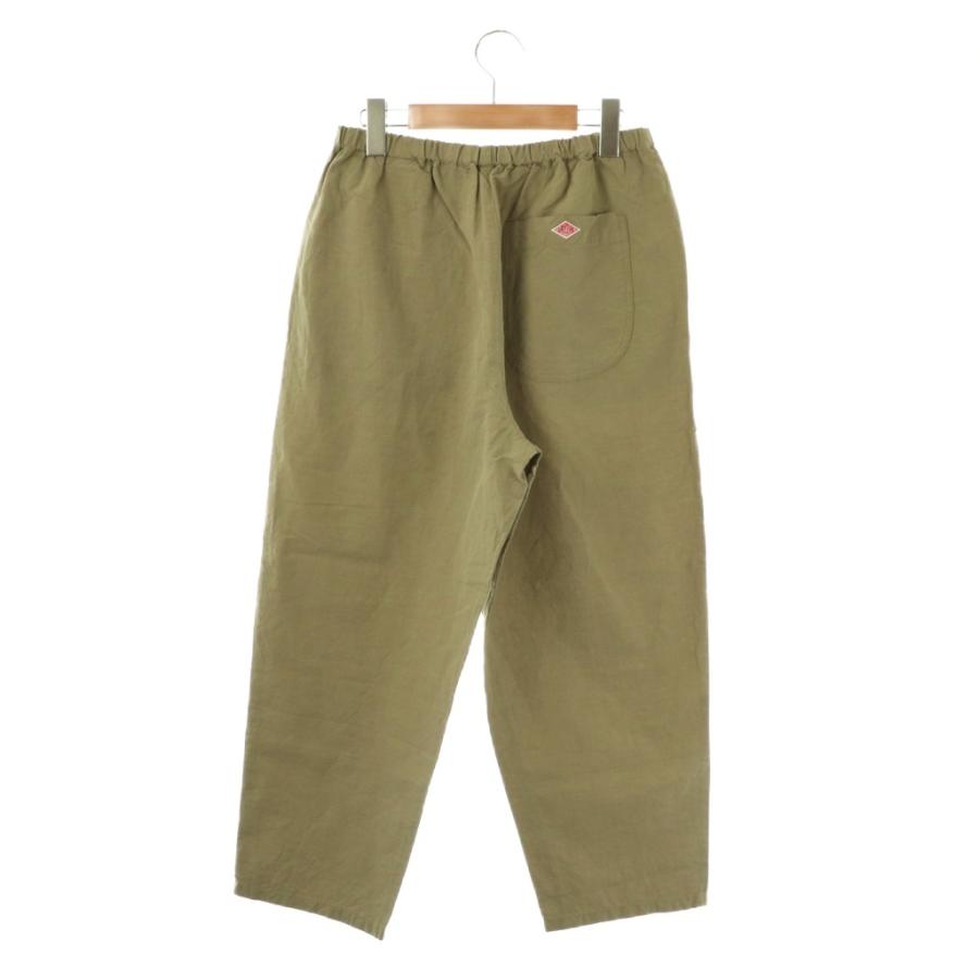 DANTON コットンリネン イージーパンツ 36サイズ オリーブ ダントン DANTON コットンリネンイージーパンツ 36 オリーブ色