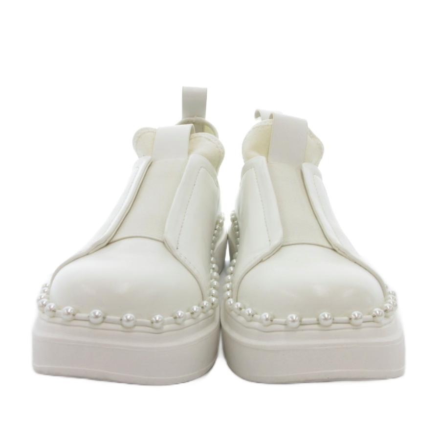 セルフォード CELFORD 24SS パールトリミングスニーカー シューズ 36