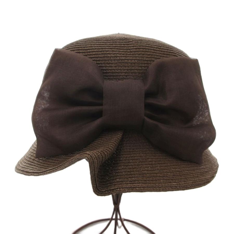 LANVIN バケットハット ブラウン/ブラック LANVIN バケットハット ブラウン/ブラック LANVIN バケットハット
