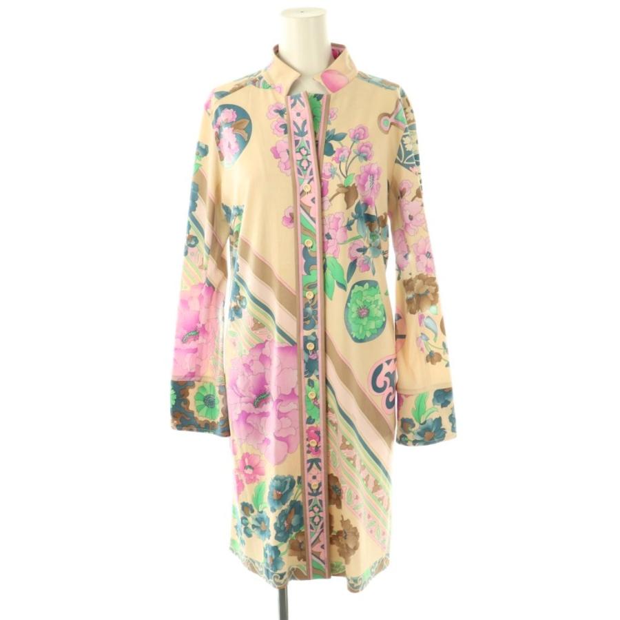 美品　大きいサイズ　LEONARD フラワープリント長袖トップス 美品、LEONARD SPORT 花柄 長袖トップス 42