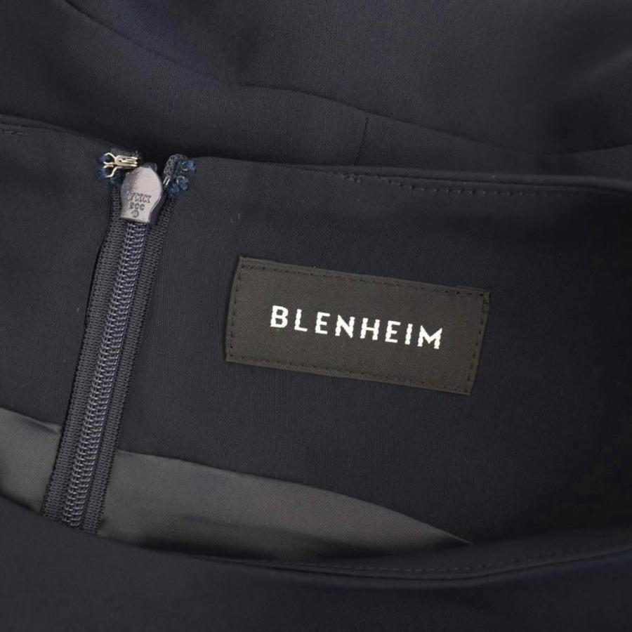 ブレンヘイム BLENHEIM ノースリーブフレアワンピース ロング S 