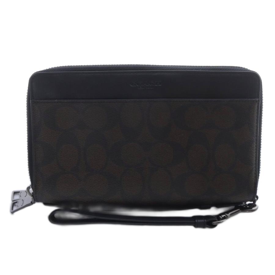 【Shin】COACH ダブルジップ トラベル オーガナイザーF66562 COACH（コーチ） 国内発送 財布 バッグ メンズ レディース