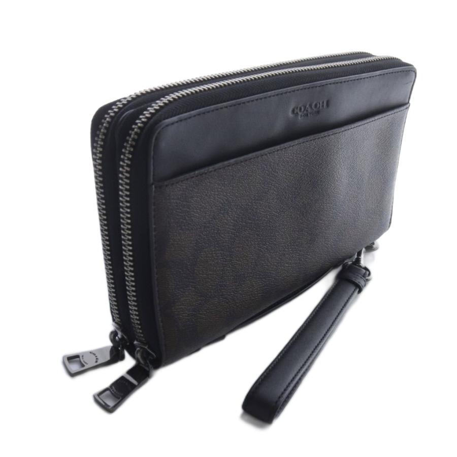 COACH（コーチ） シグネチャー ダブルジップ トラベル オーガナイザー