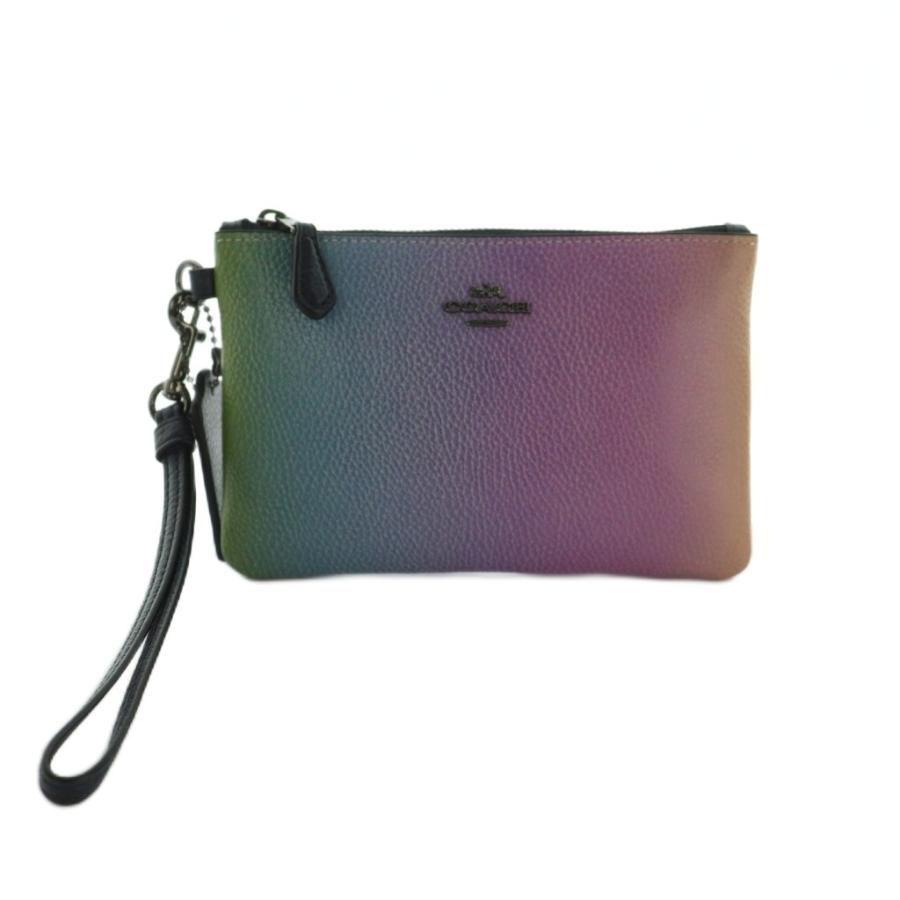 COACH（コーチ） リストレット ポーチ グラデーション マルチカラー 