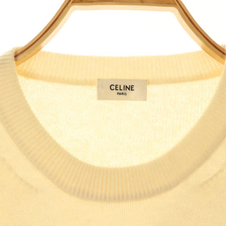 CELINE（セリーヌ） ウール ロゴ アスレチックセーター ニット M