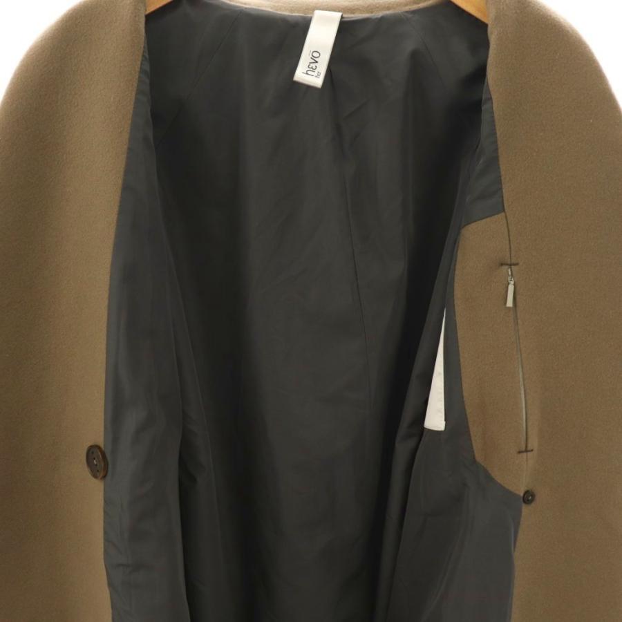 イーヴォ hevo ダブルブレスト ロングコート チェスター アウター 44