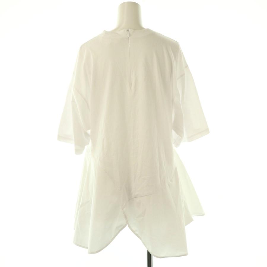 エンフォルド ENFOLD 24SS PETAL-HEM T-SHIRT Tシャツ カットソー 38 