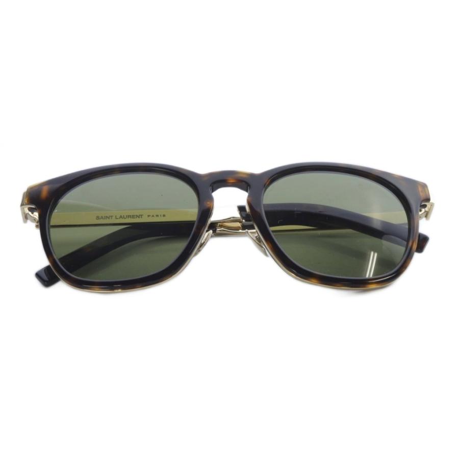 サンローラン パリ SAINT LAURENT PARIS COMBI べっ甲柄