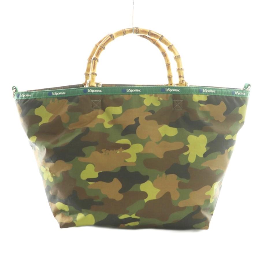LeSportsac トートバッグ バンブーハンドル 2way レスポ LeSportsac（レスポートサック） LesportSAC 24AW カモフラトート