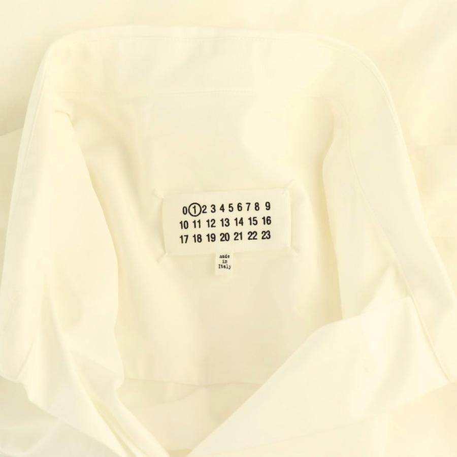 メゾンマルジェラ 1 Maison Margiela コットンポプリンシャツドレス 