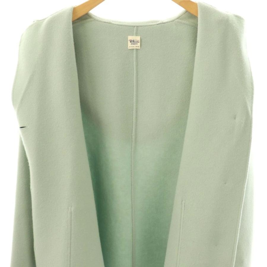 ロンハーマン Ron Herman ウール×ナイロンフーデッドミディアムコート