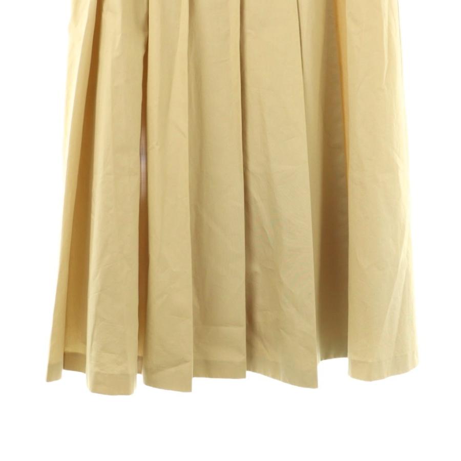 エブール ebure コットンプリーツスカート ラップスカート フレア 36  