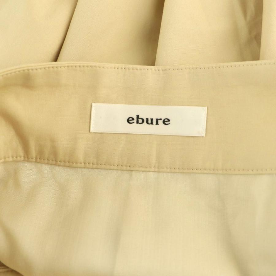 エブール ebure コットンプリーツスカート ラップスカート フレア 36  
