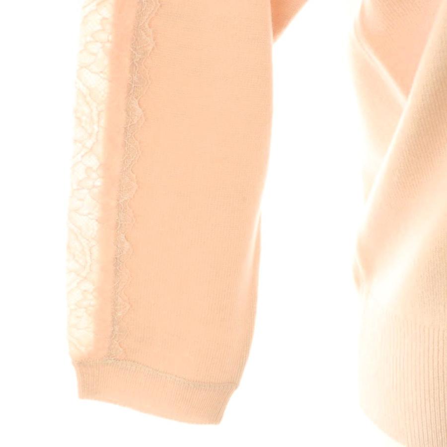 未使用品 レッセパッセ LAISSE PASSE レース ビジューボタン