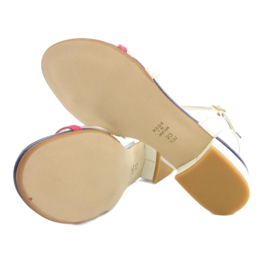 ダイアナクロスストラップサンダルローヒール DIANA（ダイアナ） クロスストラップサンダル ローヒール 23cm 紺