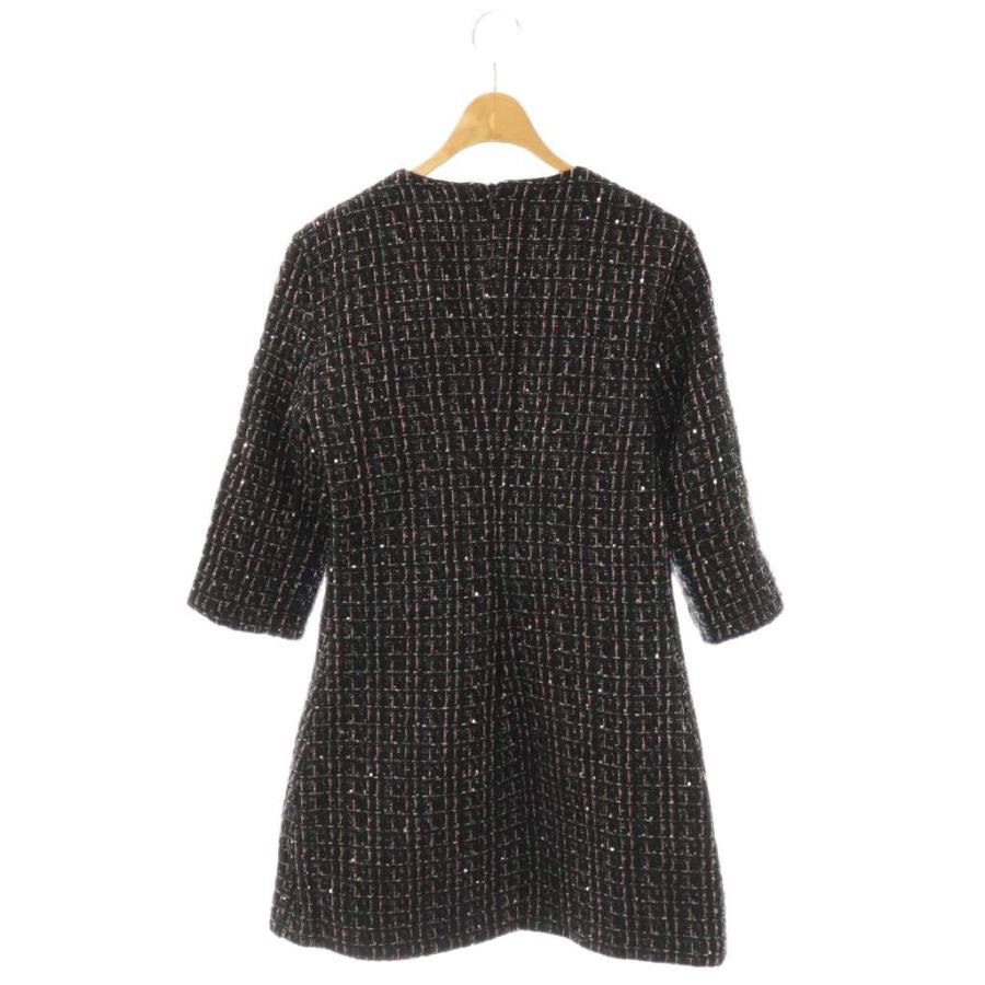 ZARA（ザラ） 未使用品 ZARA 24年 ツィード ベルベットリボン