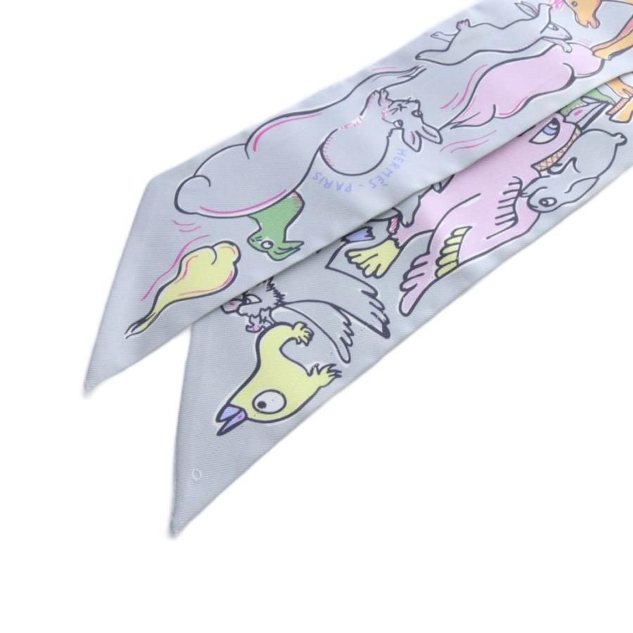 HERMES（エルメス） ツイリー MILLE ET UN LAPINS 千と一のうさぎ