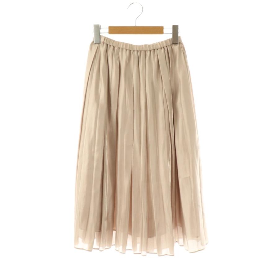 ANAYI バックサテン アムンゼン プリーツスカート 36 ANAYI バックサテン アムンゼン プリーツスカート 36 641】アナイ
