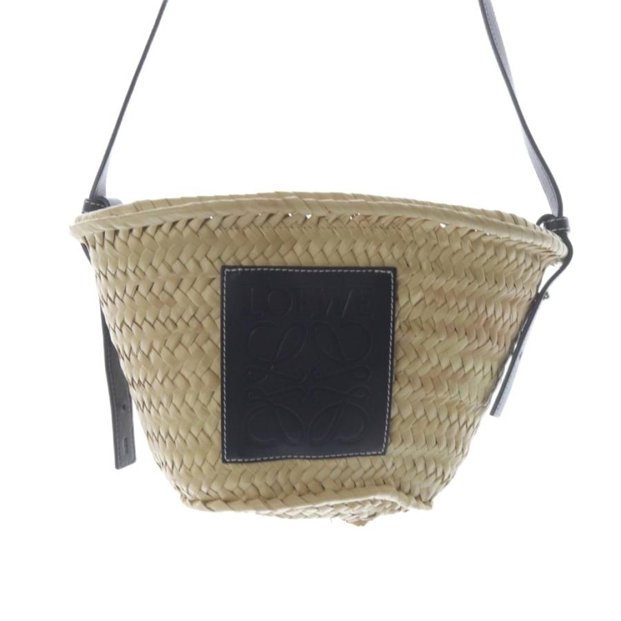 LOEWE ロエベ ドローストリング かごバッグ ショルダーバッグ ベージュ