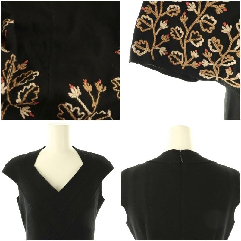 シビラ SYBILLA ウール 総柄 セットアップ 上下 ジャケット ワンピース