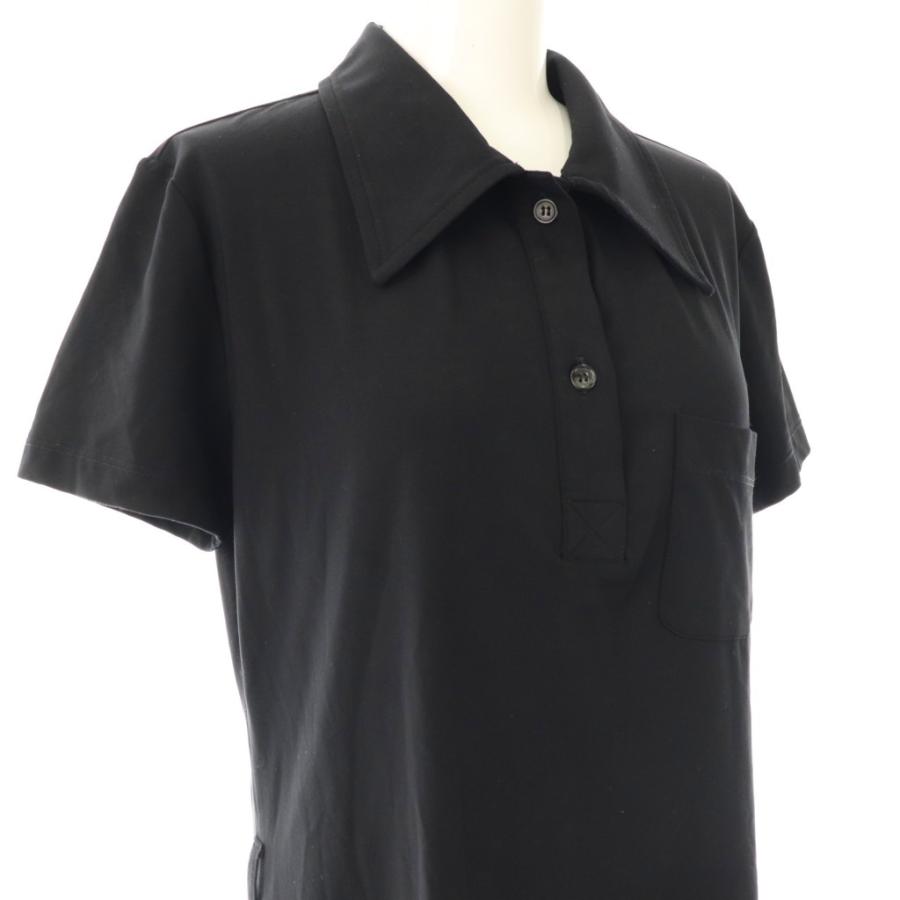 FENDI（フェンディ） ジーンズ ナイロン襟付きワンピース 膝丈 半袖