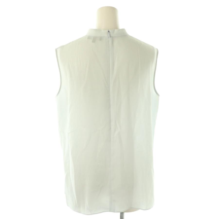 theory（セオリー） Theory 25SS Satin Crepe Stand Collar Top